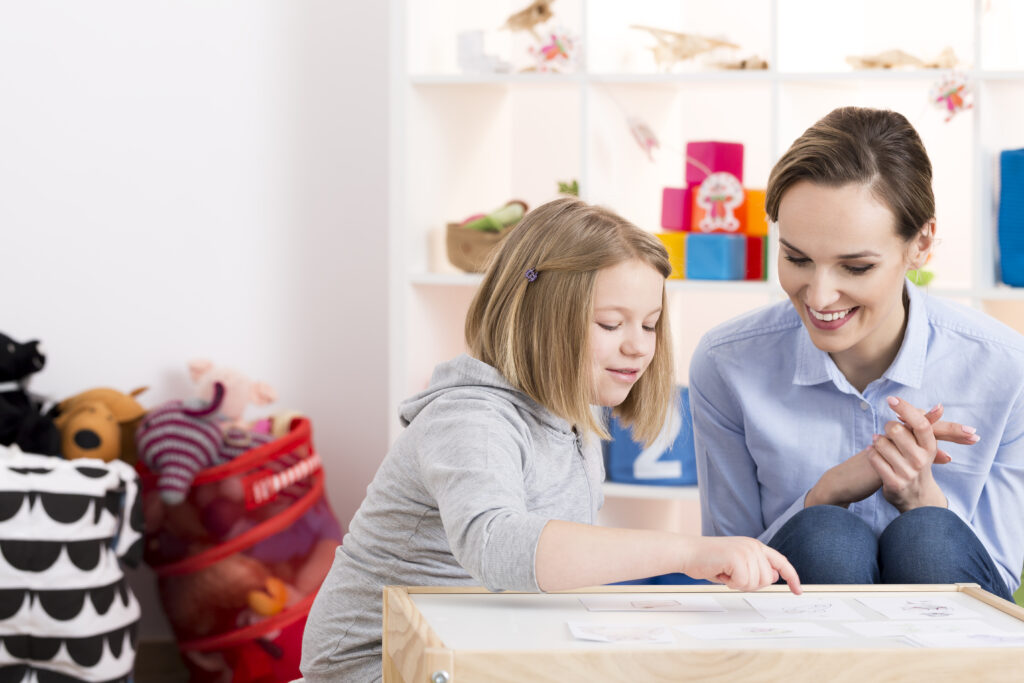 Girl receiving Neuropsychological Assessment